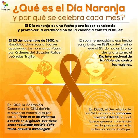 qué es el día naranja 25 de cada mes